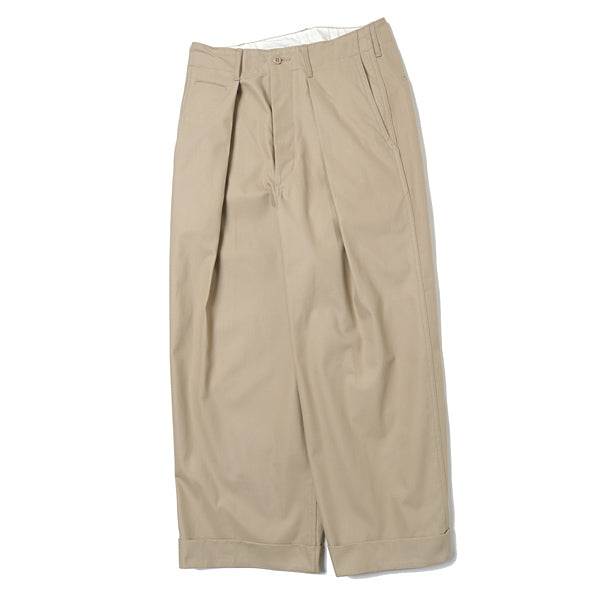 MARKAWARE(マーカウェア) - 41 KHAKI WIDE ORGANIC COTTON DRY TWILL