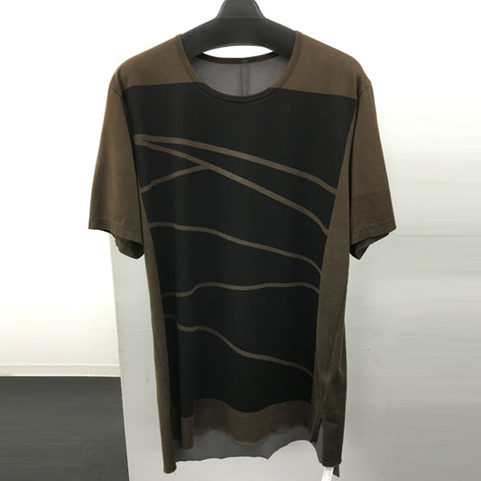  CMコーティング度詰 クルーネックS/S  