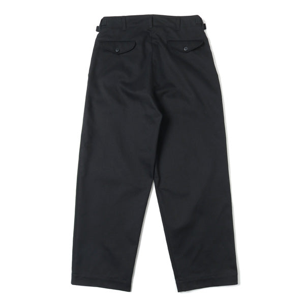 SIDE ADJUST TROUSERS ORGANIC COTTON DRILL