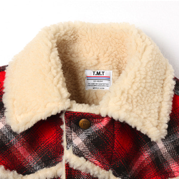 CHECK BOA LUNCH JACKET