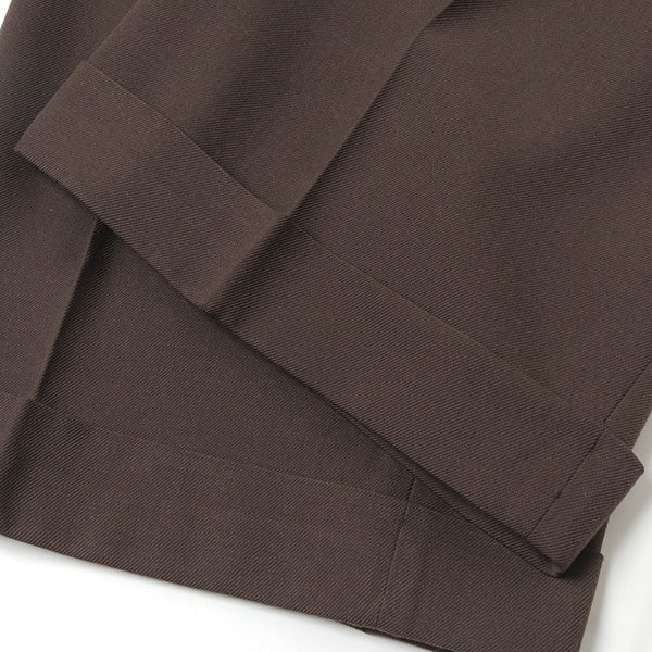 別注PLEATED WIDE TROUSERS ORGANIC WOOL SURVIVALCLOTH