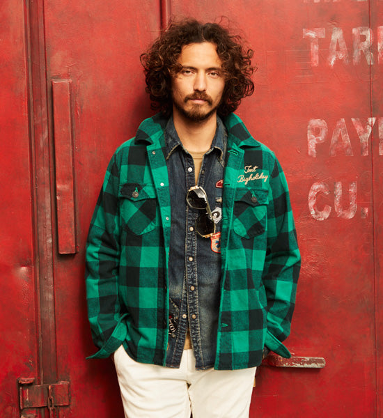 PIECE DYED BUFFALO CHECK SHIRTS