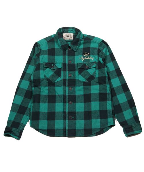 PIECE DYED BUFFALO CHECK SHIRTS