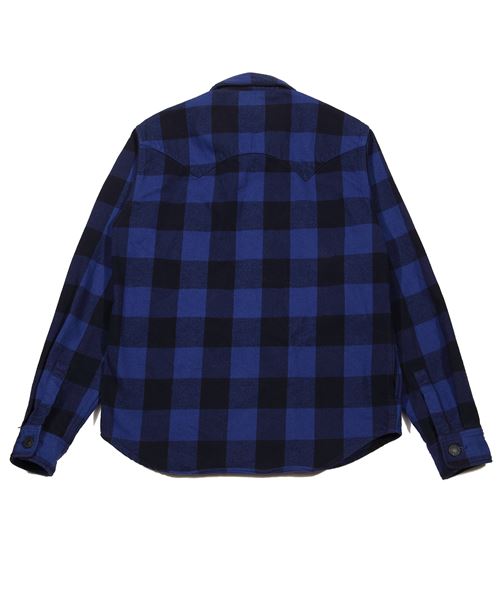 PIECE DYED BUFFALO CHECK SHIRTS