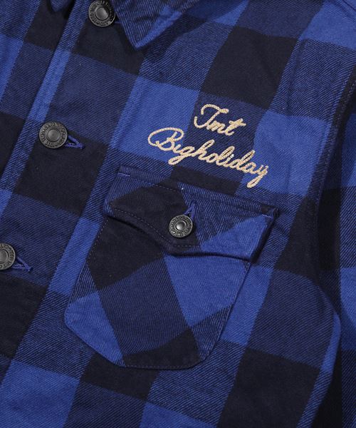 PIECE DYED BUFFALO CHECK SHIRTS