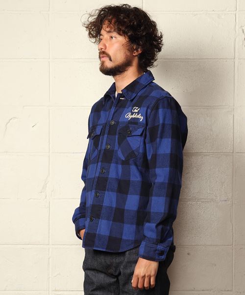 PIECE DYED BUFFALO CHECK SHIRTS