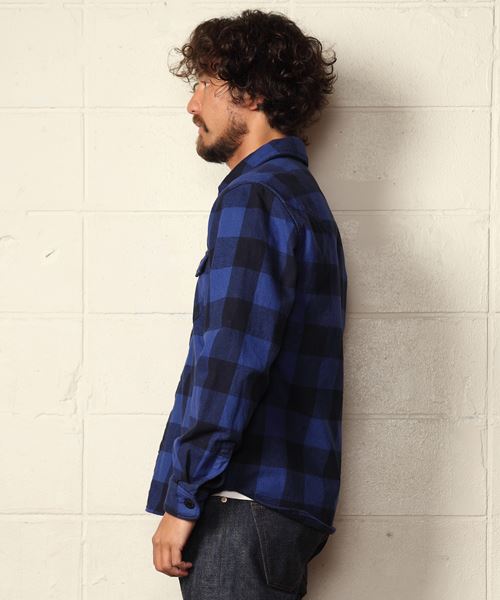 PIECE DYED BUFFALO CHECK SHIRTS