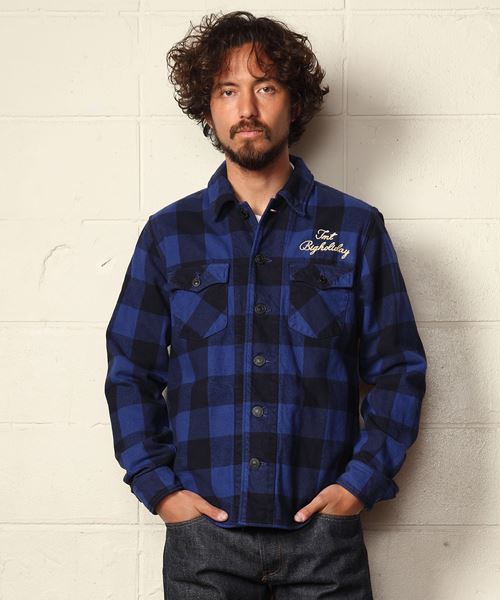PIECE DYED BUFFALO CHECK SHIRTS