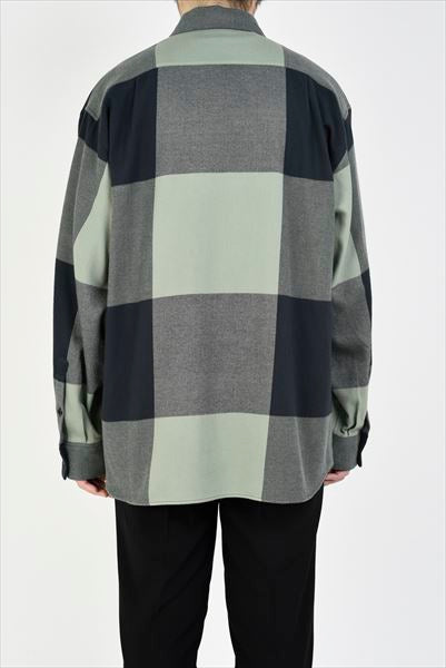 COTTON FLANNEL BUFFALO CHECK BIG SHIRT