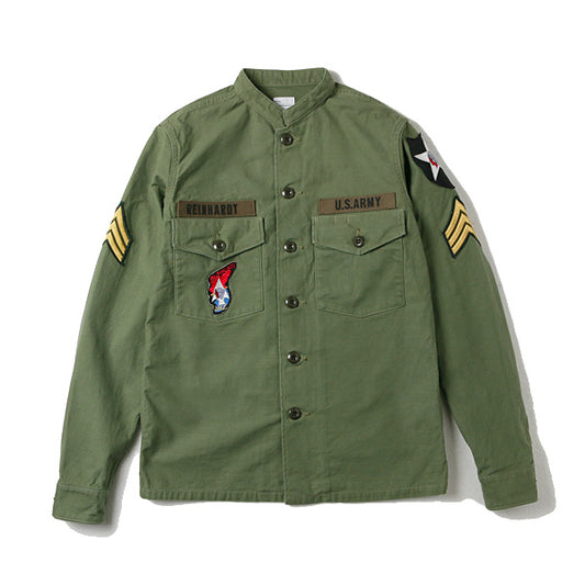  JL UTILITY SHIRTS BAND COLLAR  