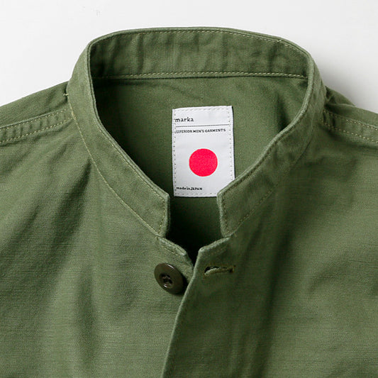  JL UTILITY SHIRTS BAND COLLAR  