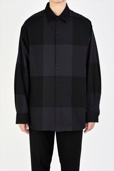 COTTON FLANNEL BUFFALO CHECK BIG SHIRT