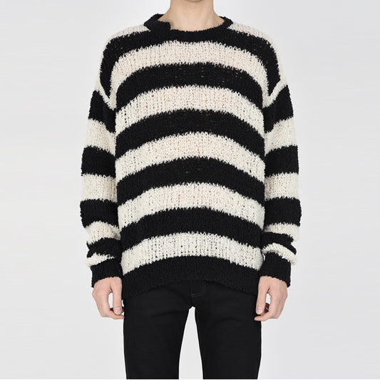  SHAGGY BORDER PULLOVER  