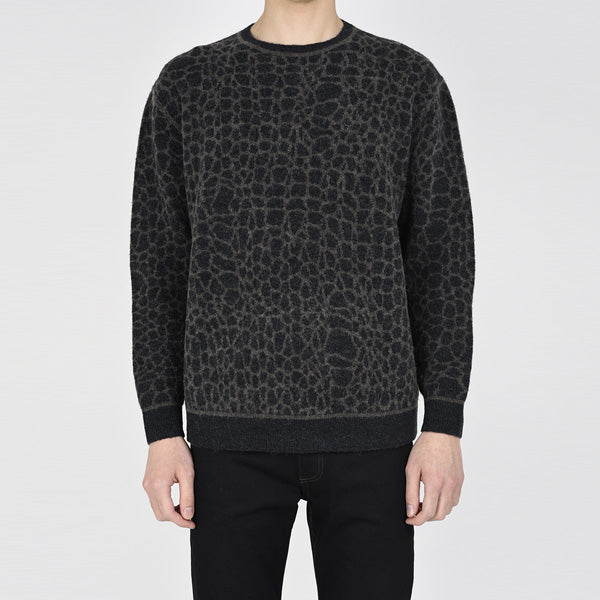 DOUBLE JACQUARD KNIT PULLOVER