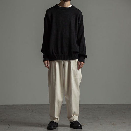  CLASSIC FIT TROUSERS ORGANIC COTTON TWILL  