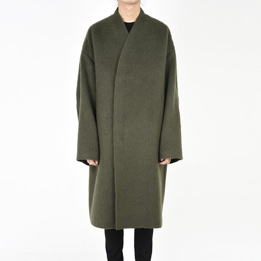  MOHAIR SHAGGY KIMONO COAT  