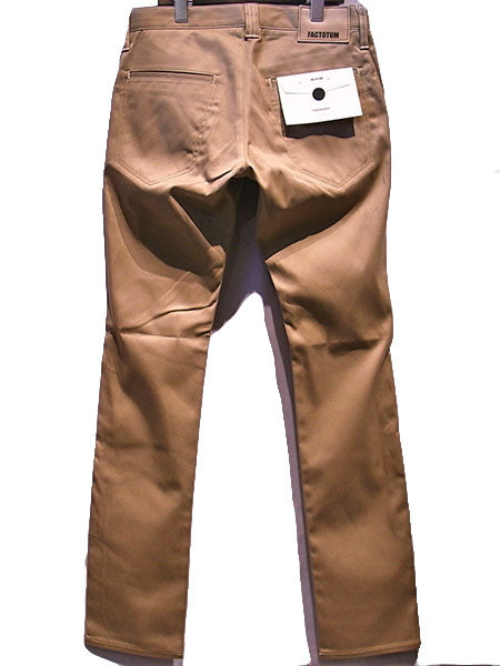 チノパイピング スラックステーパード