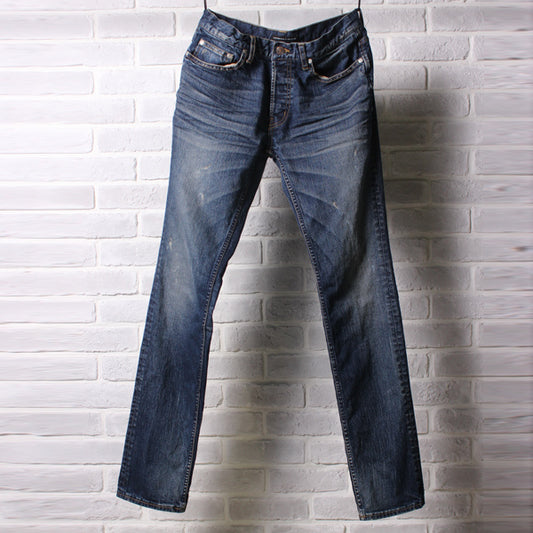  12oz STRETCH x REAL VINTAGE加工 SUPER SLIM  