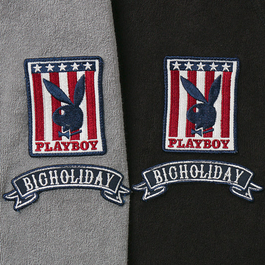  TMT x PLAYBOY PILE ZIP PARKA (WAPPEN)  