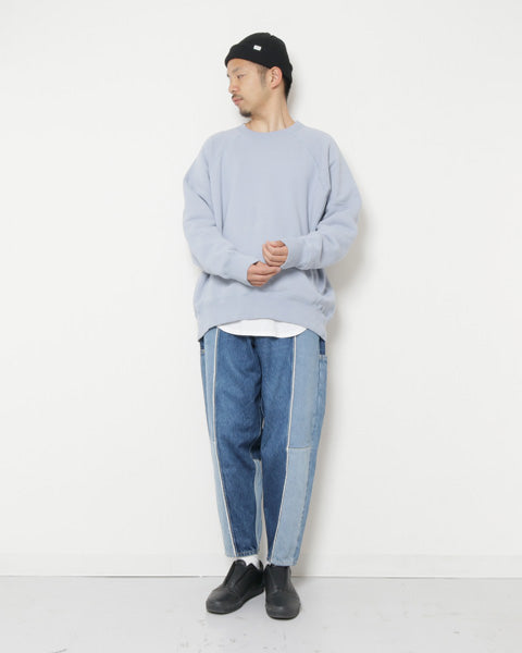 13.5ozデニム ペダルプッシャーパンツ