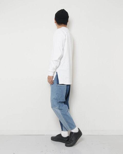 13.5ozデニム ペダルプッシャーパンツ