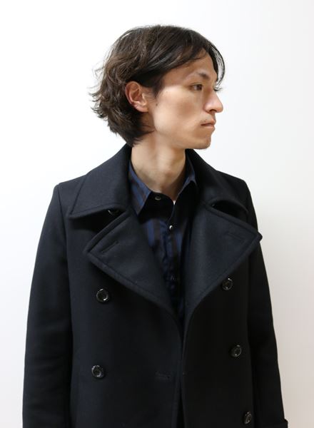 Lounge Lizard No.5528 SUPER 100s MELTON P COAT 「Area」 Lounge Lizard No.5528 SUPER 100s MELTON P COAT 「Area」