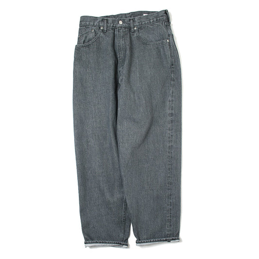  BUGGY JEANS 14.5oz ORGANIC SELVEDGE DENIM (BLACK)  