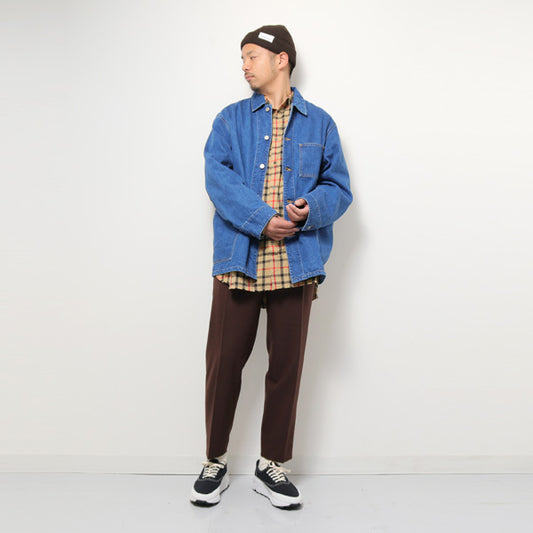  FARMERS JACKET 12oz ORGANIC SELVEDGE DENIM  