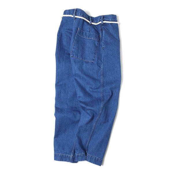MARKAWARE OVERLANDER PANTS ロープ付きワイドデニム OVERLANDER PANTS 12oz ORGANIC SELVEDGE DENIM - MARKAWARE 「Area」