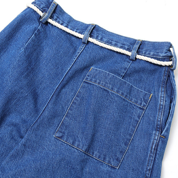 MARKAWARE OVERLANDER PANTS ロープ付きワイドデニム OVERLANDER PANTS 12oz ORGANIC SELVEDGE DENIM - MARKAWARE 「Area」