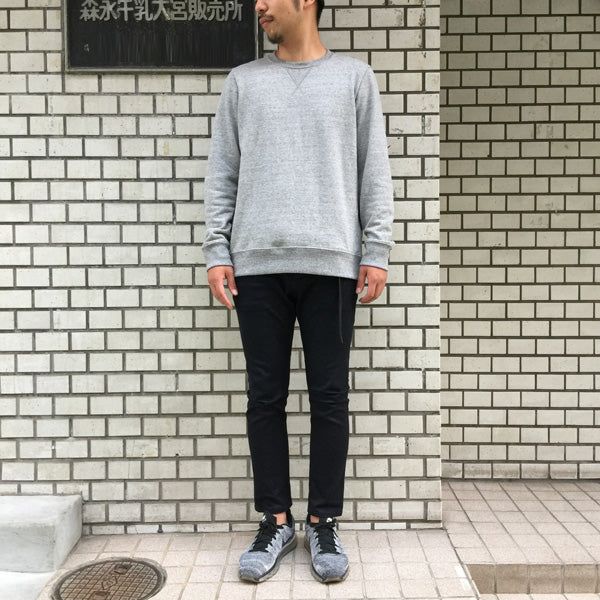 コンパクト裏毛 プルオーバー背面切替
