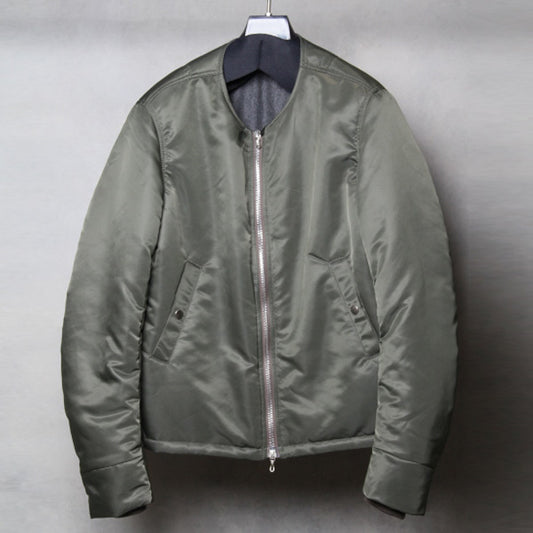  66ナイロンツイル カラーレスブルゾン  