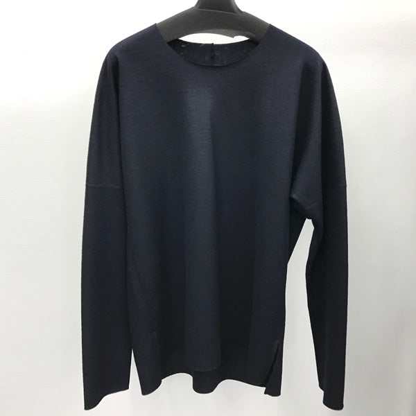 フランネラーナ天竺 クルーネック長袖