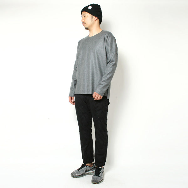 フランネラーナ天竺 クルーネック長袖