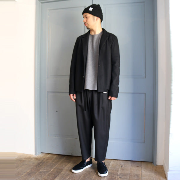 フランネラーナ天竺 クルーネック長袖