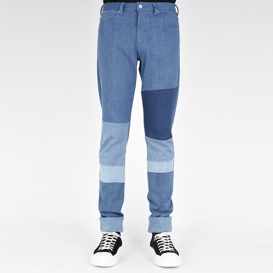  STRETCH DENIM COMBINATION (L/INDIGO)  