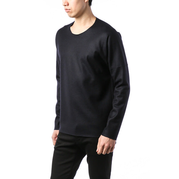 フランネラーナ天竺 クルーネック長袖