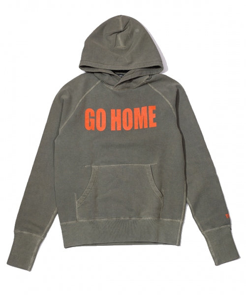 VINTAG FRENCH TERRY PIGMENT DYE PARKA (GO HOME)