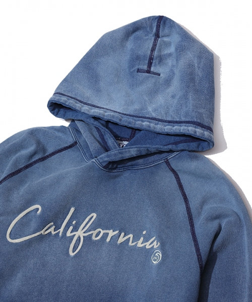  INDIGO FRENCH TERRY PARKA (CALIFORNIA)  