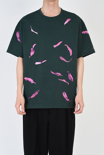 BIG T-SHIRT INKJET (FALLEN LEAVES)