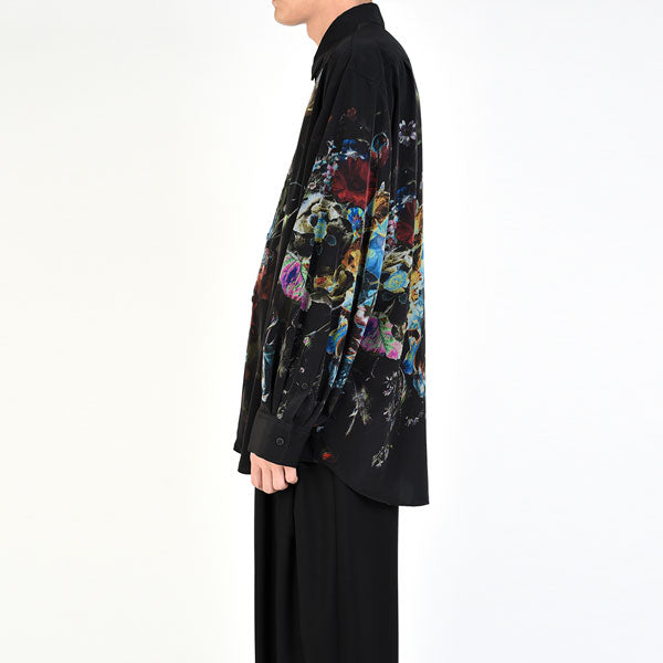 DECHINE BIG SHIRT INKJET (FLOWER)