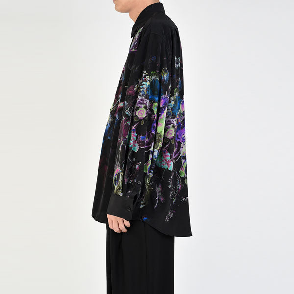 DECHINE BIG SHIRT INKJET (FLOWER)