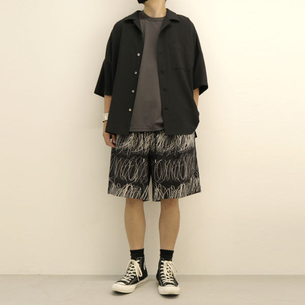 COTTON DOUBLE FACE S/S T-SHIRT