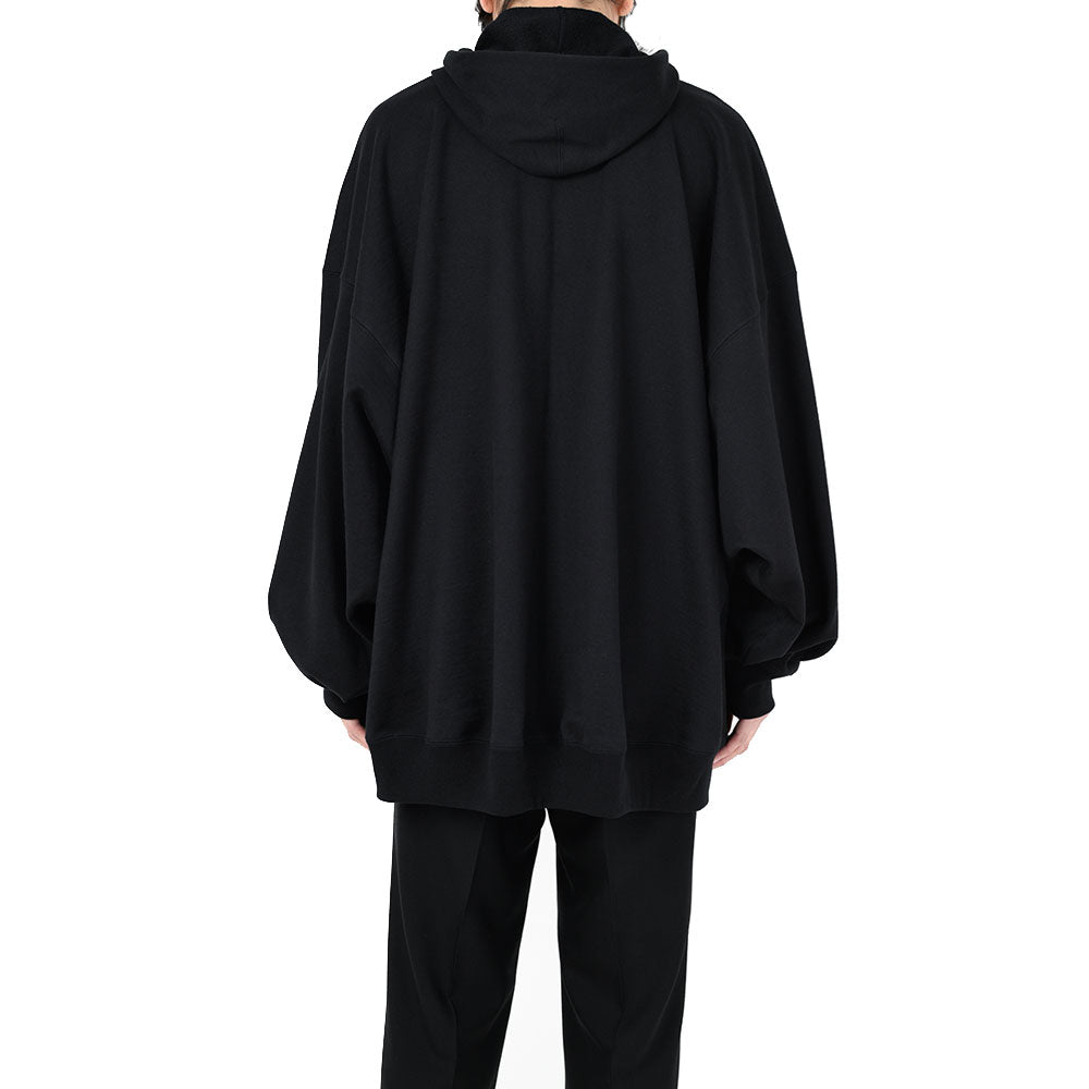 SUVIN GOLD LOOP BACK CLOTH PULLOVER PARKA