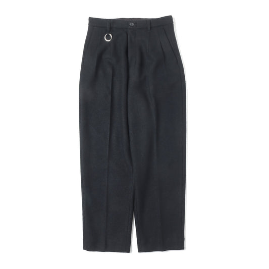  KAPOOR / Wide Tapered Pants Wool Jersey  
