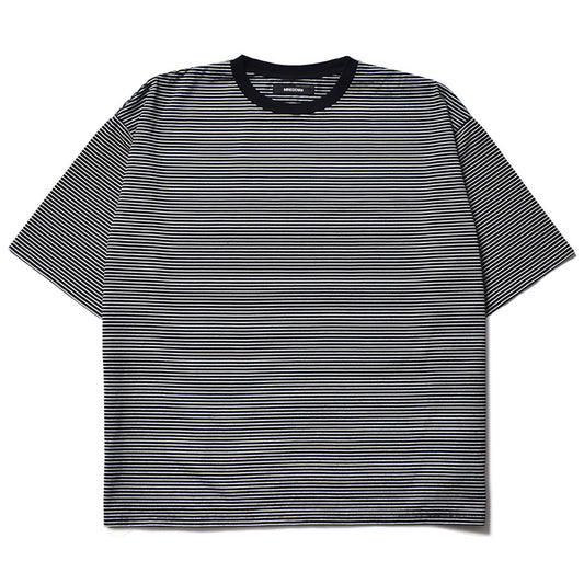  Micro Border Loose Crewneck T-SH  