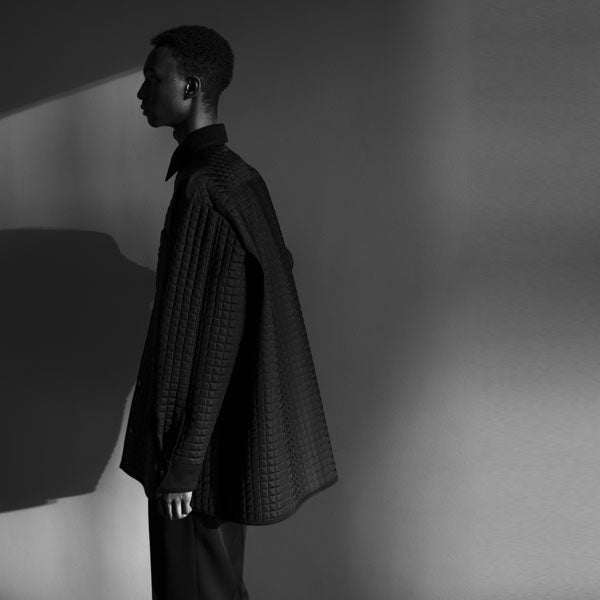 Oversized Quilt Shirt Jacket