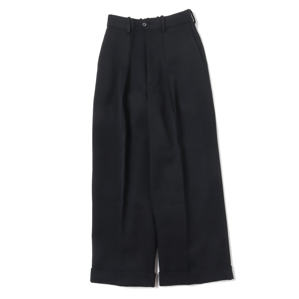 MARKAWARE(マーカウェア) - PLEATED WIDE TROUSERS ORGANIC WOOL TAXEED CLOTH