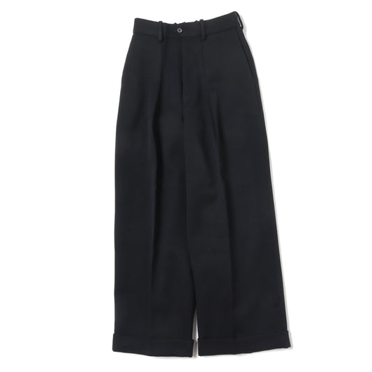 MARKAWARE(マーカウェア) - PLEATED WIDE TROUSERS ORGANIC WOOL TAXEED CLOTH  