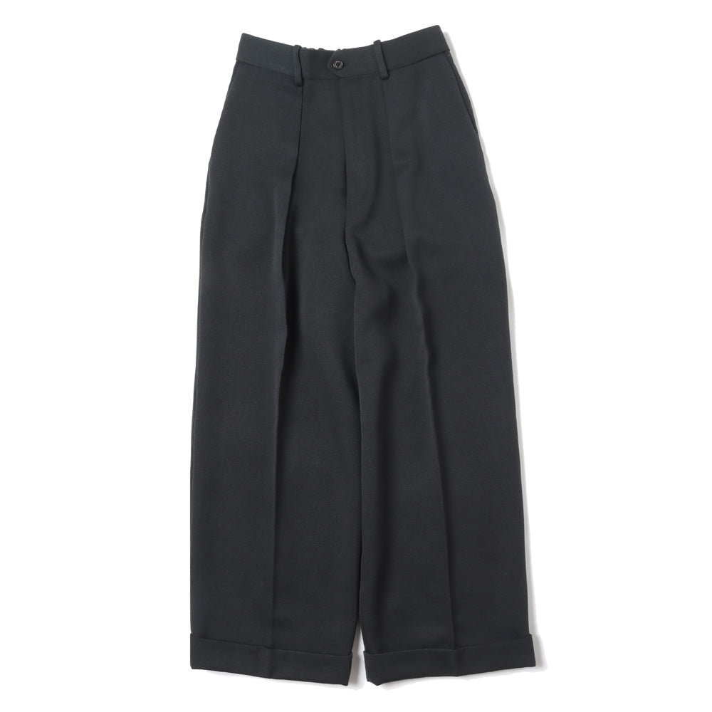 MARKAWARE(マーカウェア) - PLEATED WIDE TROUSERS ORGANIC WOOL TAXEED CLOTH